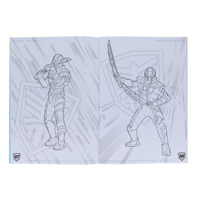 Space Sheriff Gavan Infinity B5 Learning Coloring Book, PROJECT R.E.D., Sunstar