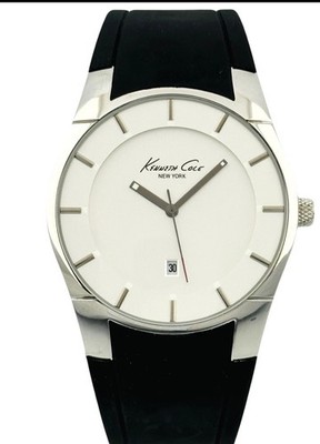 Kenneth Cole NY.  KC1556 Super-Sleek Collection Polyurethane Strap Slim Watch