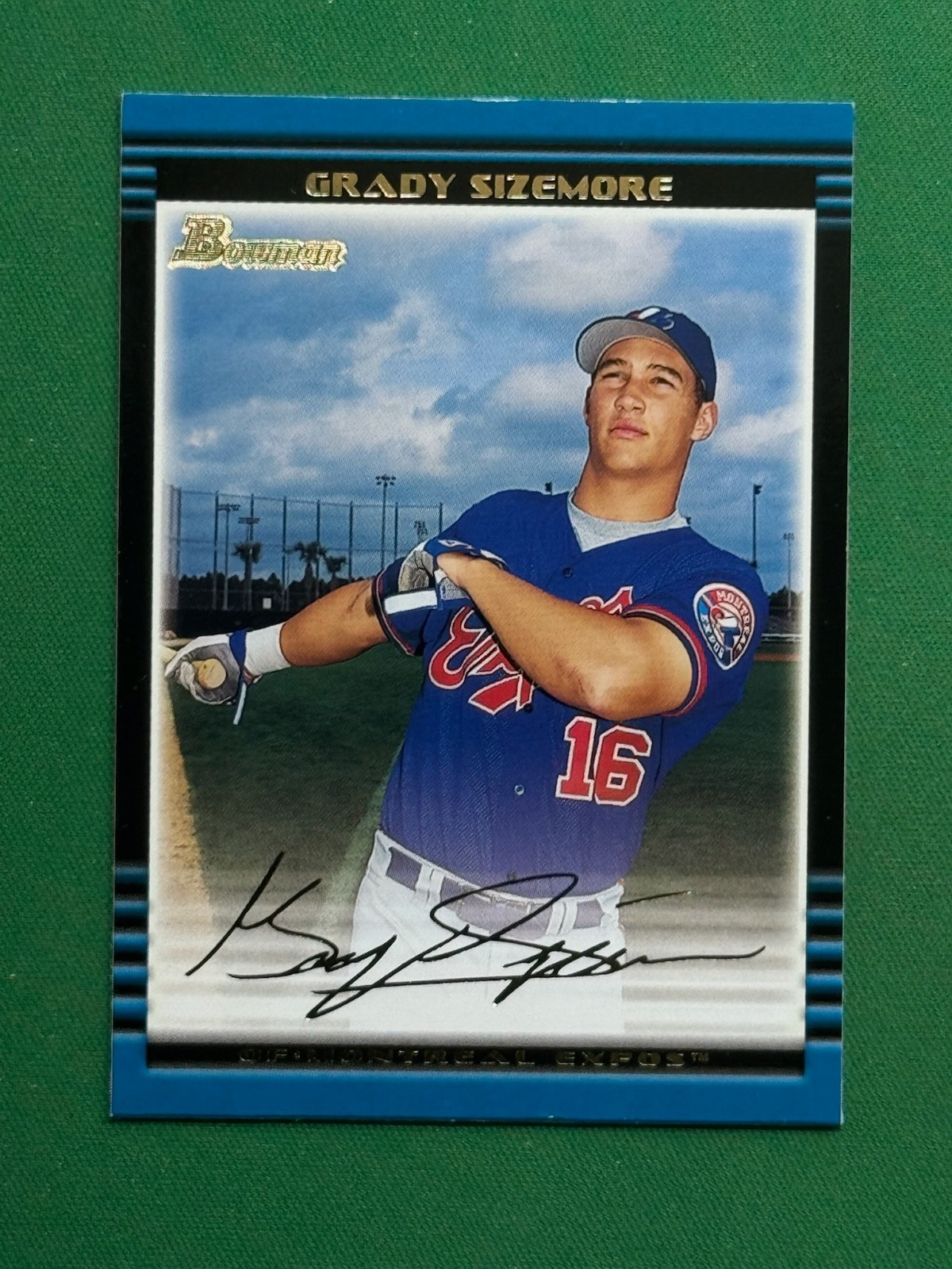 2002 Bowman Baseball Gold Parallel #310 Grady Sizemore