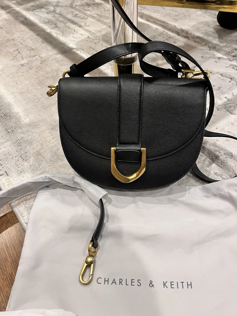 CHARLES & KEITH Leather Exterior Bags & Handbags for Women for