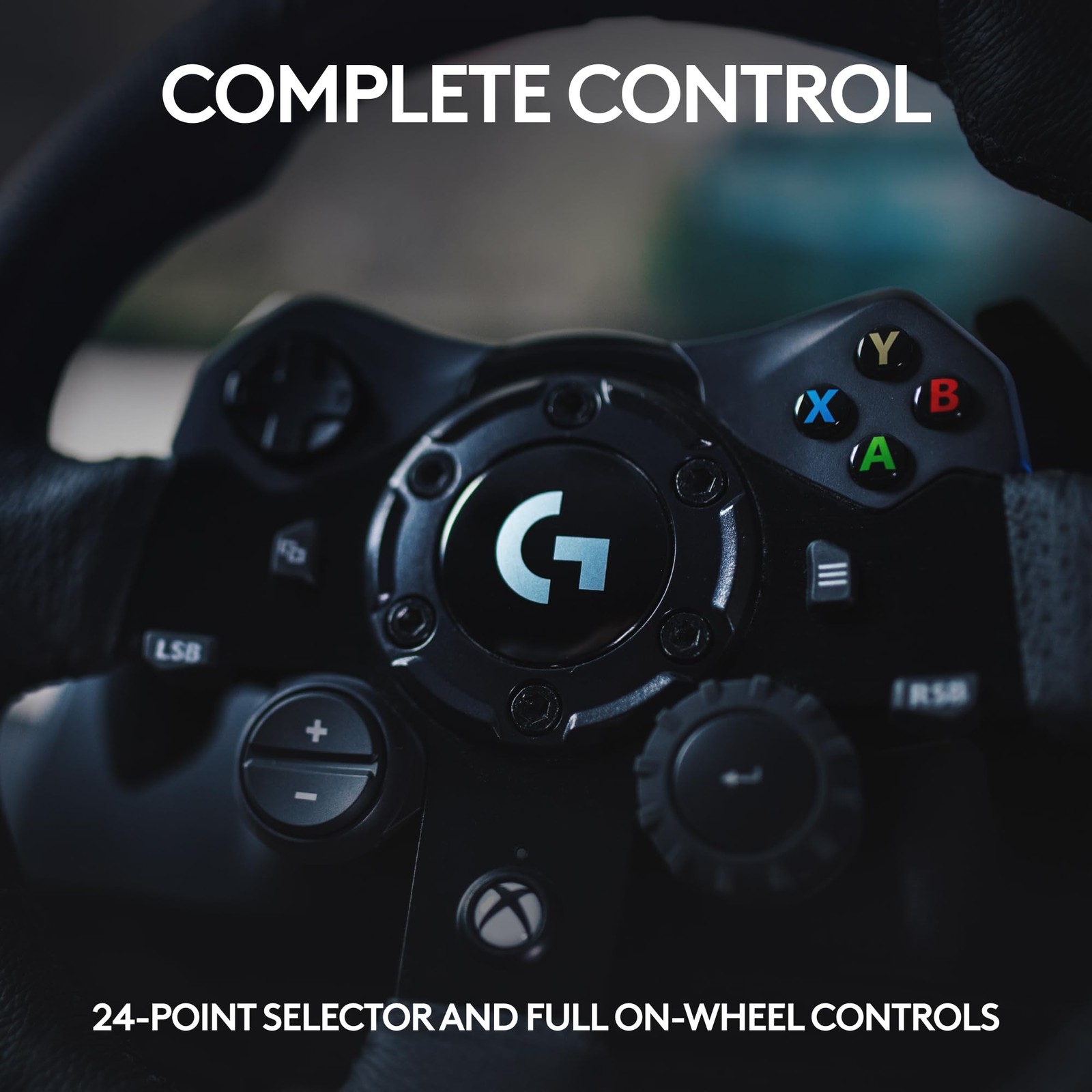 Rueda de carreras G923 con pedales para Xbox One y PC 097855146731, imagen 6