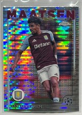 Topps Chrome UCC 2024-25 Ian Maatsen Pulsar Refractor Aston Villa