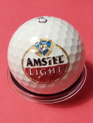 AMSTEL LIGHT LOGO GOLF BALL GREAT FOR ANY VINTAGE COLLECTION!