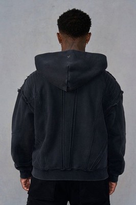×Batman Armored Zip-Ups Mサイズ ブラック YOUNGLA (SOLD OUT) - 5209 - BATMAN ARMORED ZIP-UPS - BLACK WASH
