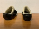 Naturalizer Womens Black Suede Comfort Clog Slip Ons Beige Sherpa Trim 6.5 M — photo 6