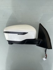 NISSAN QASHQAI J11 DRIVERS  SIDE POWER FOLD WING MIRROR & CAMERA WHITE  2014-21