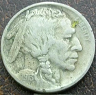 US 1913-D Variety 1 Buffalo Nickel  **