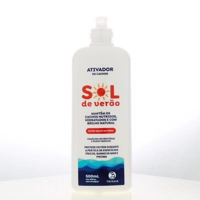 Trihair Sol de Verao Curl Activator 16.9 Fl Oz  Defines Curls, Hydrates