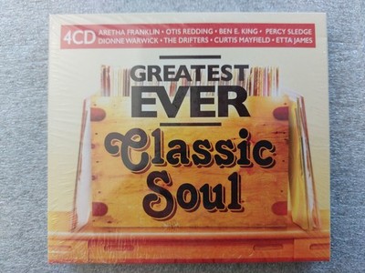 GREATEST EVER CLASSIC SOUL 4 X CDS**VARIOUS ARTISTS BOX SET**2020 NEW & SEALED 