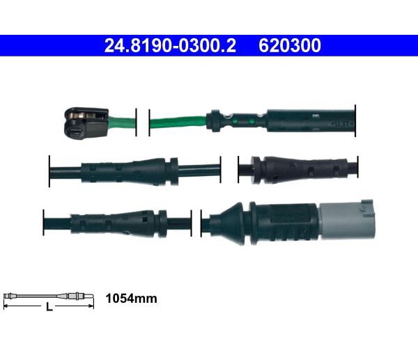 Contact D'Avertissement, Usure Des Plaquettes De Frein 24.8190-0300.2 Ate Ate 24.81900300.2 Bmw - Image 2