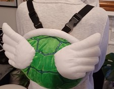 Super Mario Inspired Koopa Troopa Soft Plush Backpack Cosplay Costume Outfit New