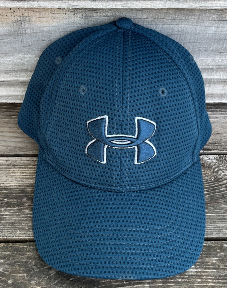 Under Armour UA Men's Teal Gray Embroidered Logo Classic Fit