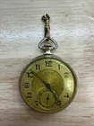 Illinois Autocrat Antique Mechanical 17J 4111365 Pocket Watch Running