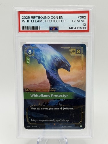 Whiteflame Protector graded PSA 10 for sale on eBay