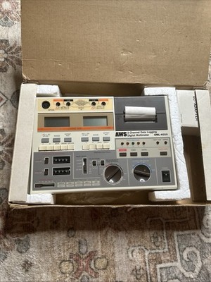 1984 DML-4020 Data Logging Digital Multimeter AWS 2 Channel Sperry Multimeter