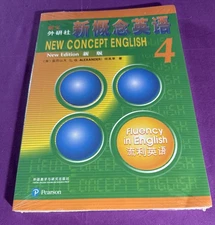 Longman New Concept Level 4 Fluency In English New Sealed Book