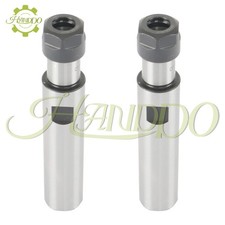 2 Pack 1" Straight Shank Tool Holder C1 ER16 100L Collet Chuck Toolholder