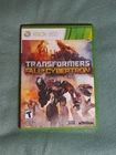 Transformers: Fall of Cybertron  Xbox 360  Tested & Working  No Manual