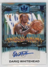2023-24 Panini Court Kings Fresh Paint Sapphire 8/25 Dariq Whitehead Auto 0m89