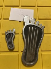 Vintage Cal Custom Foot Gas Pedal Rat Hot Rod  Chrome Bigfoot + Dimmer Switch