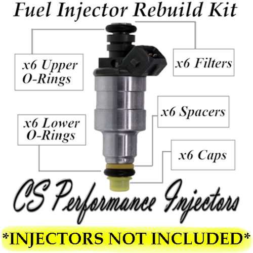 Fuel Injectors Rebuild Repair Kit fits 0280150157 8793 Jaguar 3.6L 4