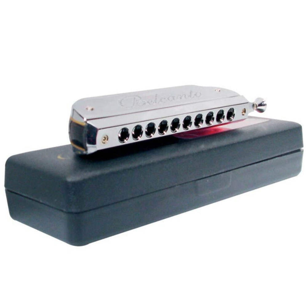 Chromatic Harmonica In Key C 40 Reed Belcanto HRM-40-CRO