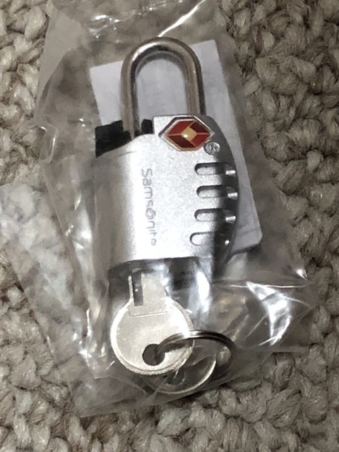 samsonite key lock