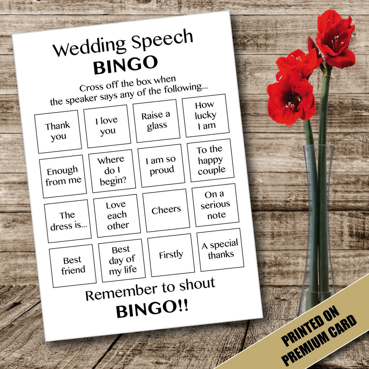 Wedding Bingo Cards Template Wedding Bingo Board Template, Bingo