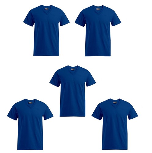 3er, 5er Pack Herren Promodoro Premium V-Neck T-Shirts veredelte Baumwolle S-5XL - Bild 41 von 88