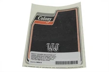 Ignition Point Cover Mount Kit Chrome for Harley Softail Dyna Touring Models