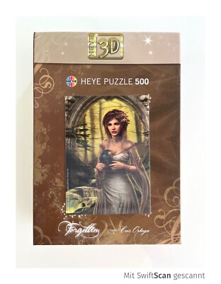 Heye 500 Teile 3D Puzzle Crow Forgotten Cris Ortega TOP Zustand