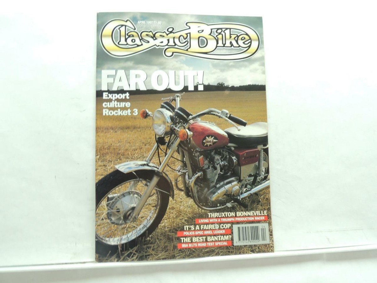 April 1992 Classic Bikes Magazine Triumph BSA B175 B6224 | eBay