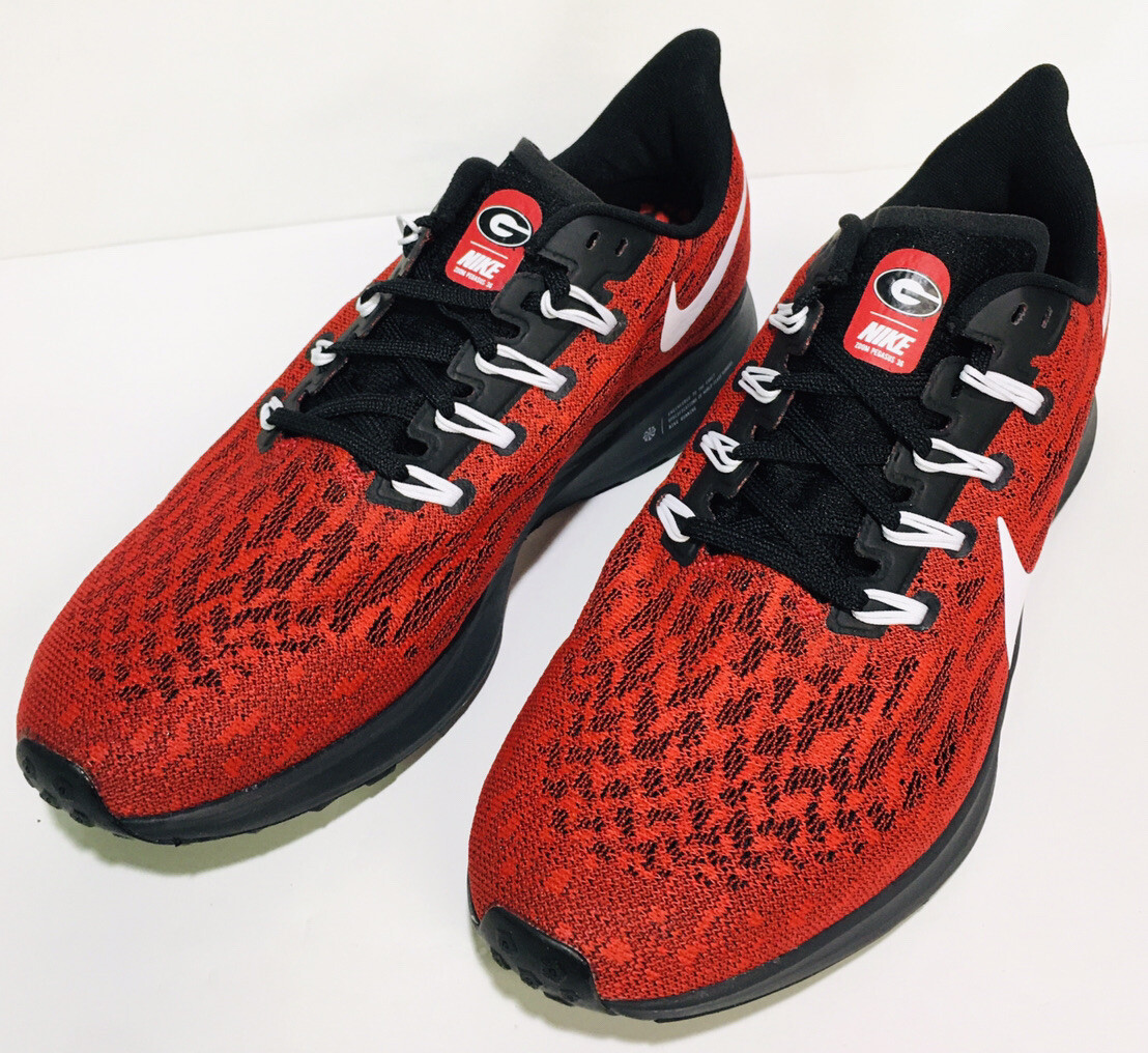 Uga Nike Pegasus Nike Air Zoom Pegasus 36 Red/Black Georgia