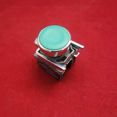 1PC 22MM Metal PUSHBUTTON SWITCH FITS XB4BA35 GREEN 1NC/1NO