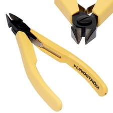 Lindstrom 8154 diagonal cutter with oval head 112 mm for electronics, jewelry,