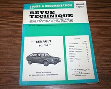 Revue technique Renault R30