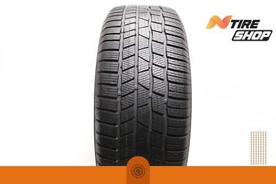 Set of 2 Used 255/55R19 Continental ContiWinterContact TS830P AO - 111H - 8.5/32