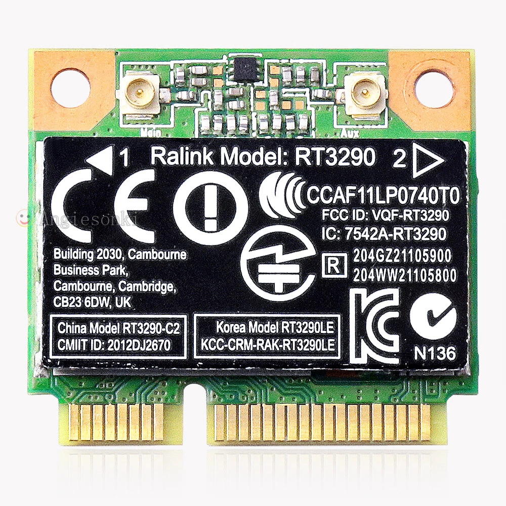 Ralink RT3290 802.11N WIFI+Bluetooth BT HP N029tx 690020-001.