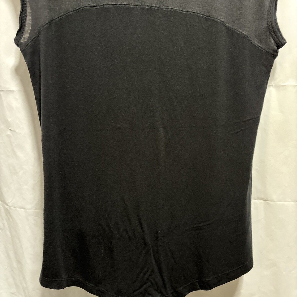 Ladies Sheer Cap Sleeve TShirt How I Cut Carbs Black With White Size