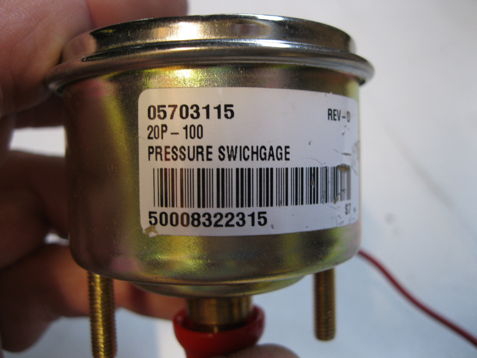 MURPHY 05703115 PRESSURE SWITCH GAUGE 100 PSI A20P 100 eBay