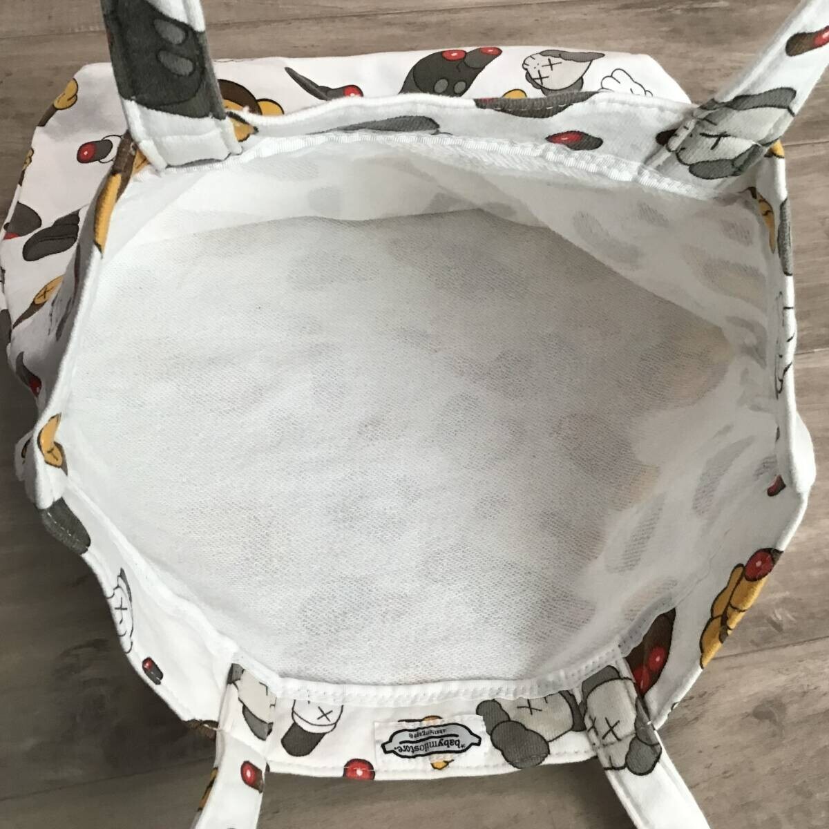 BAPE × kaws milo companion tote bag a bathing ape NIGO White | eBay