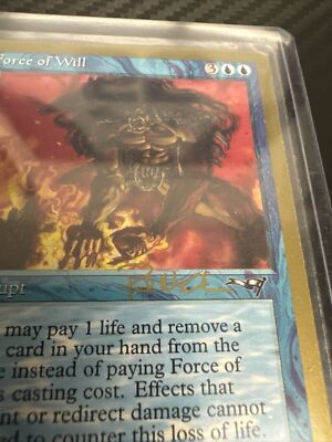 MTG Force of Will 1997 World Championships Seattle signed