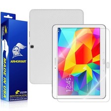 ArmorSuit Samsung Galaxy Tab 4 10.1 Screen Protector White Carbon Skin USA