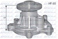 Wasserpumpe KüHlmittelpumpe Passend FüR Toyota Yaris 1.3 Vvt-I 1.0