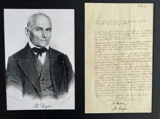 Jan Evangelista Purkyně Autograph