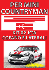MINI, COUNTRYMAN, JOHN COOPER WORKS COOPER KIT 02 JCW COFANO E FASCE LATERALI
