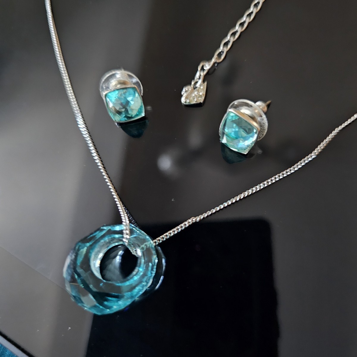 2 Pcs Boîte À Fermoir En Cuivre Turquoise Violet 2 Brins Plaqué Or 18k