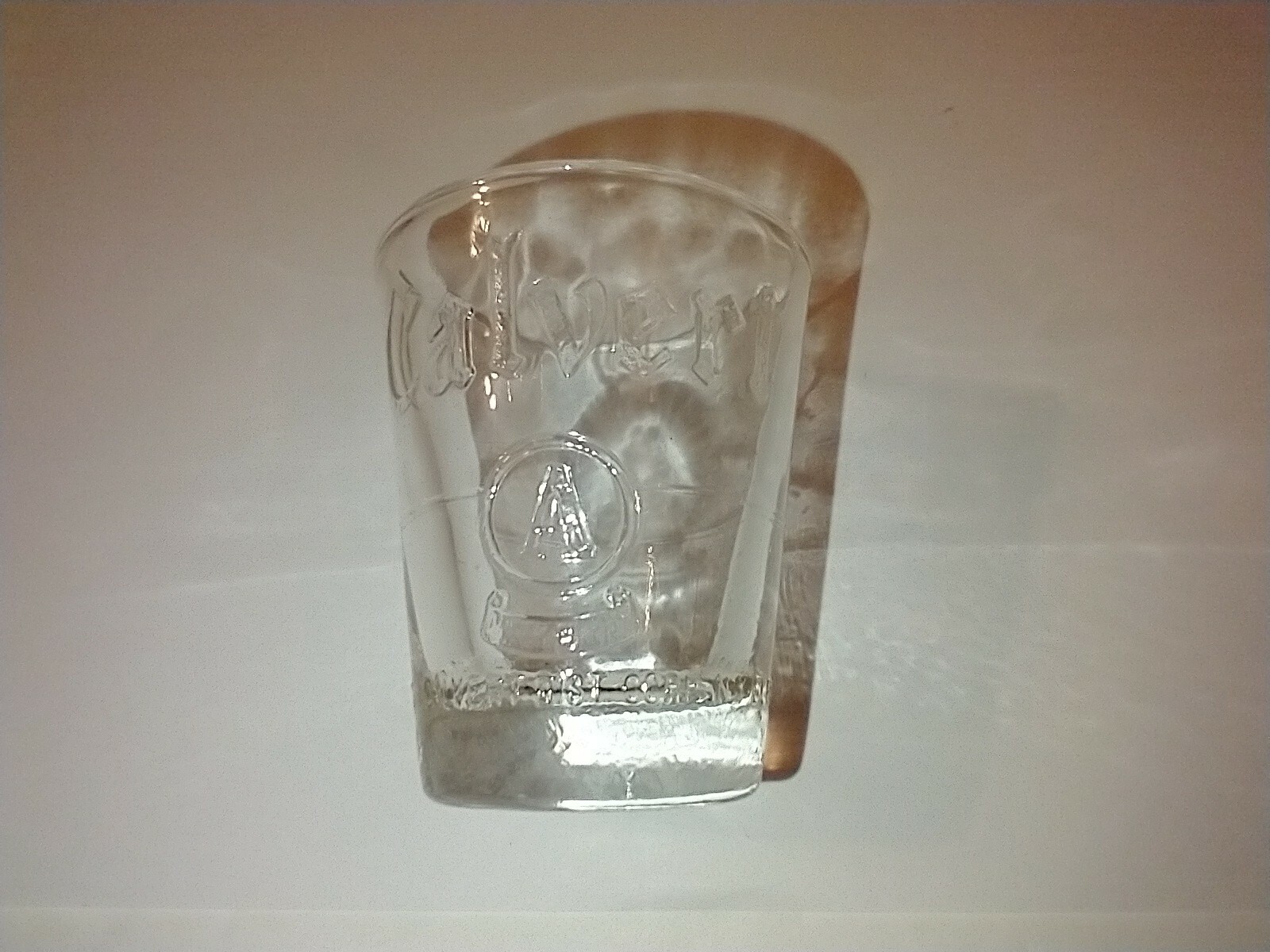 Vintage Calvert Reserve Whiskey Clear Shot Glass for Whisky-image