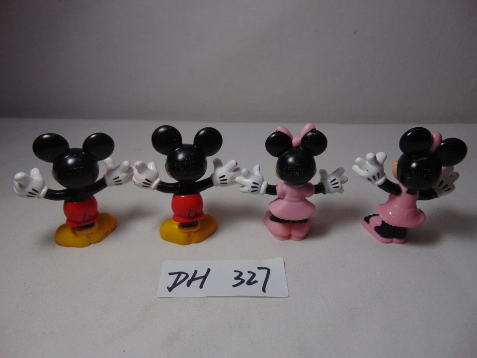 Mickey Mouse Clubhouse Juego Casa de Muñecas PVC Figura Minnie & Mickey Lote de 4 Foto 3 de 4