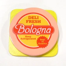 Bologna Package Pretend Play Toy Food Deli Fresh Seal of Quality